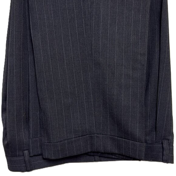 Polo Ralph Lauren Pants Men's 34x32 Gray 100% Wool Dress Slacks Classic Fit - Picture 2 of 16